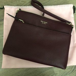 Kate Spade Cross Body Maroon